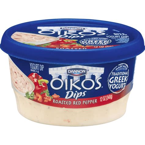 Oikos Dips Roasted Red Pepper logo