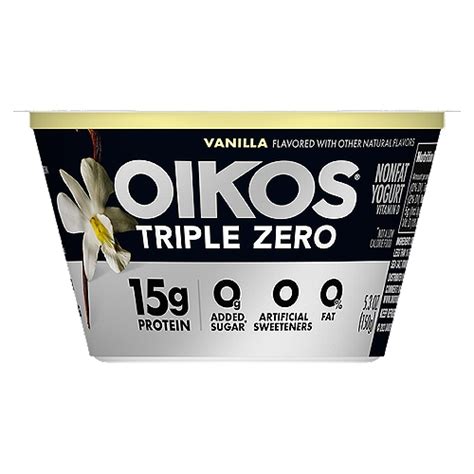 Oikos Triple Zero Vanilla logo