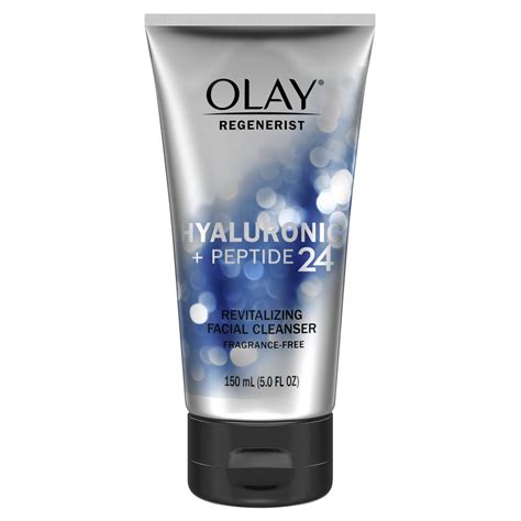 Olay Hyaluronic + Peptide 24 Revitalizing Face Cleanser tv commercials