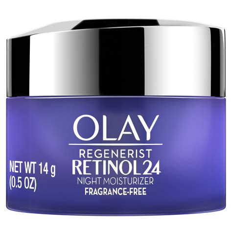 Olay Regenerist Retinol 24 + Peptide Night Hydrating Moisturizer logo