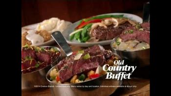 Old Country Buffet TV commercial - New Entrees