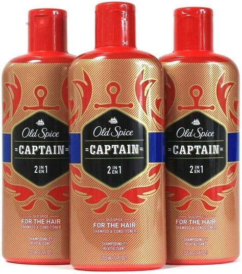 Old Spice Hair Care Captain 2-in-1 logo