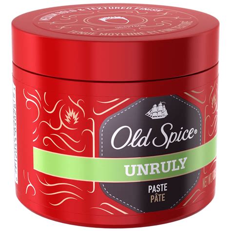 Old Spice Hair Care Unruly logo