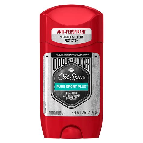 Old Spice Pure Sport Plus Hardest Working Collection Odor Blocker Invisible Solid tv commercials