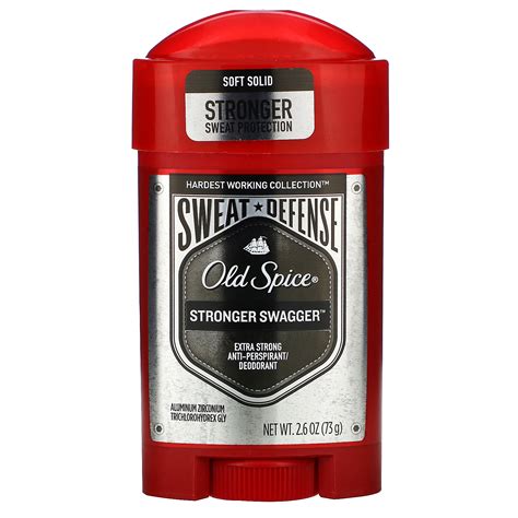 Old Spice Stronger Swagger HWC Sweat Defense Soft Solid Antiperspirant logo