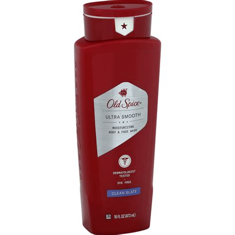 Old Spice Ultra Smooth Clean Slate Face & Body Wash