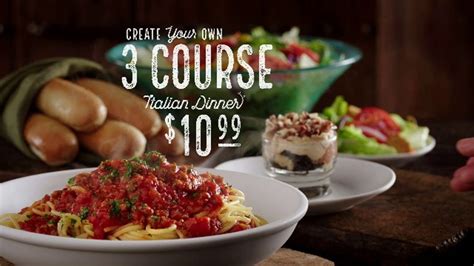 Olive Garden 3-Course Italian Dinner for Two TV Spot, 'Choices'