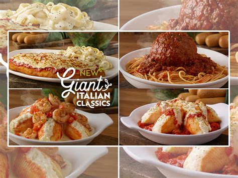 Olive Garden Big Italian Classics tv commercials
