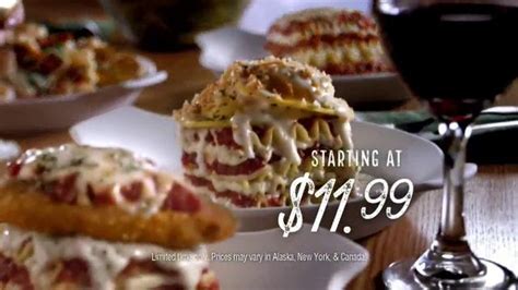 Olive Garden Lasagnas TV commercial - Layer on the Love