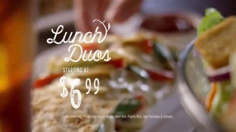 Olive Garden Lunch Duos tv commercials