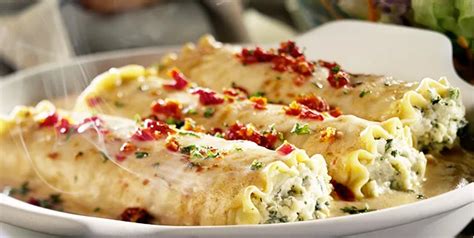 Olive Garden Smoked Mozarella Manicotti