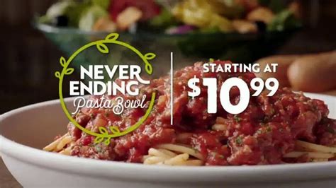 Olive Garden TV Spot, 'We Really Mean Never-Ending'