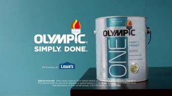 Olympic Paints and Stains TV commercial - Exclusive Easy Wash Formula