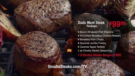 Omaha Steaks Dads Want Steak Package TV Spot, 'Father's Day: This Is a Necktie'