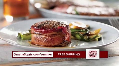 Omaha Steaks Summer Stock Up Event TV Spot, 'Grilling Season: Free Dessert & Shipping' created for Omaha Steaks