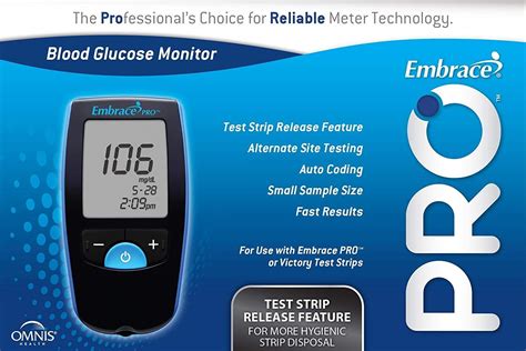 Omnis Health Embrace Blood Glucose Meter logo