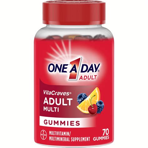 One A Day Adult VitaCraves Cola Lime Fusion Gummies with Energy Support logo