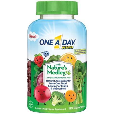 One A Day Kids With Nature's Medley logo