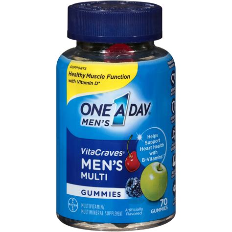 One A Day Men's VitaCraves Gummies logo