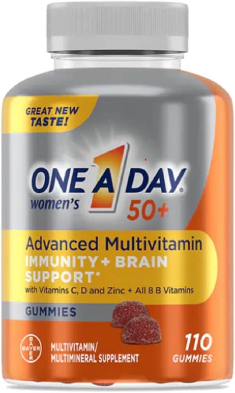 One A Day Women's 50+ Advanced Multivitamin Immunity + Brain Support tv commercials