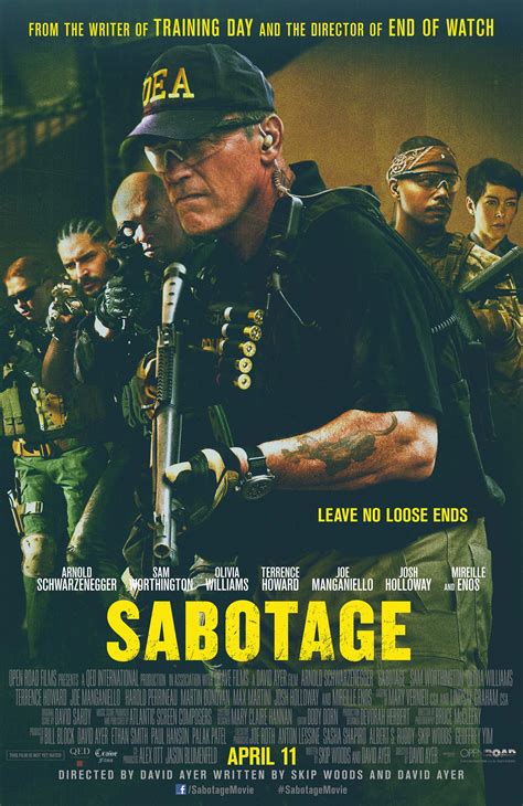 Open Road Films Sabotage logo