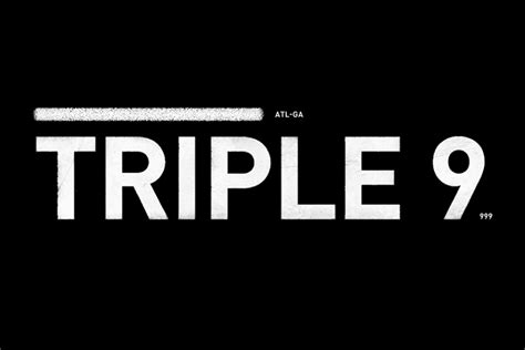 Open Road Films Triple 9 logo