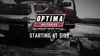 Optima Batteries REDTOP TV Spot, 'Ice & Fire'