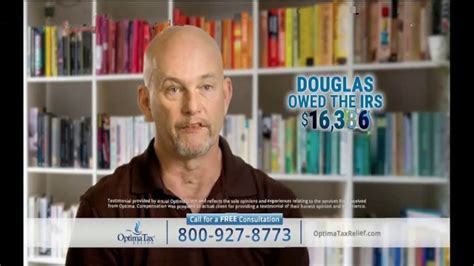 Optima Tax Relief TV commercial - Douglas