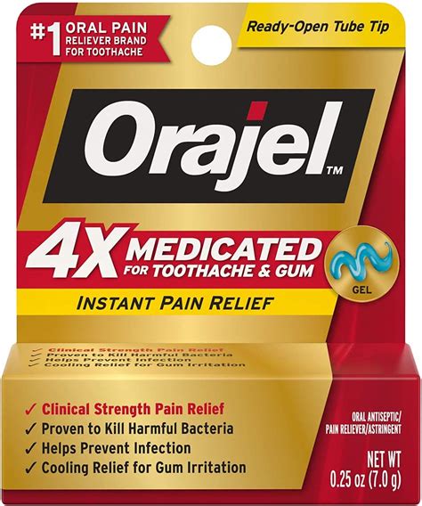 Orajel Severe Pain Relief logo