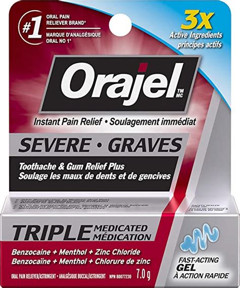 Orajel Severe Toothache & Gum Relief Plus tv commercials