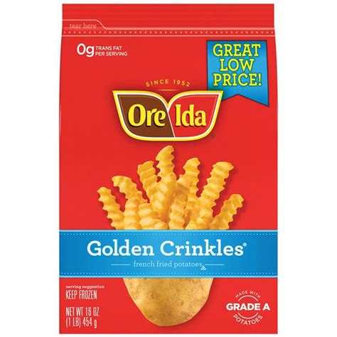 Ore Ida Golden Crinkles logo