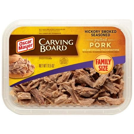 Oscar Mayer Carving Board Pulled Pork