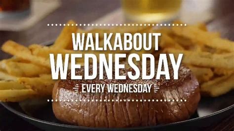 Outback Steakhouse Walkabout Wednesday TV commercial - For Steak and Beer: $10.99