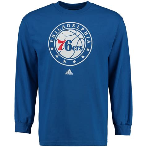 Outerstuff Philadelphia 76ers Royal Primary Logo Long Sleeve T-Shirt tv commercials