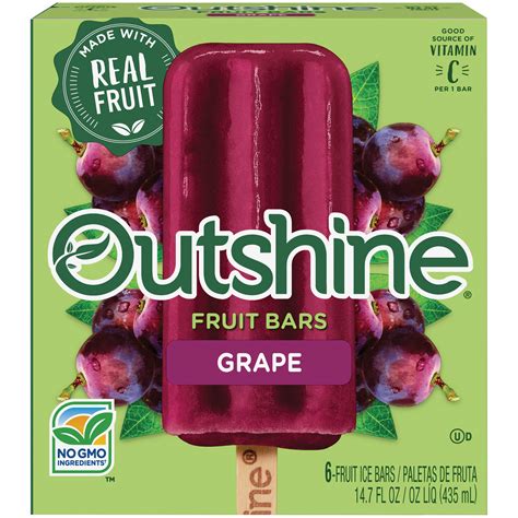 Outshine Grape Fruit Bars tv commercials