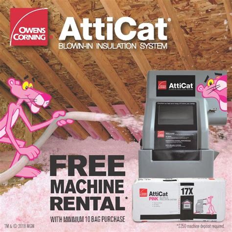 Owens Corning AttiCat Blown-In Insulation System tv commercials