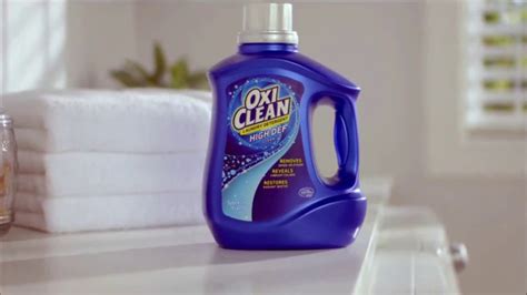 OxiClean Laundry Detergent HD TV commercial - Get HD Clarity in Your Clothes