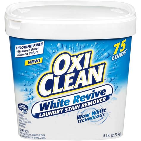 OxiClean Laundry Detergent White Revive tv commercials