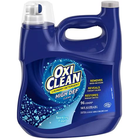 OxiClean Liquid Laundry Detergent Sparkling Fresh Scent tv commercials