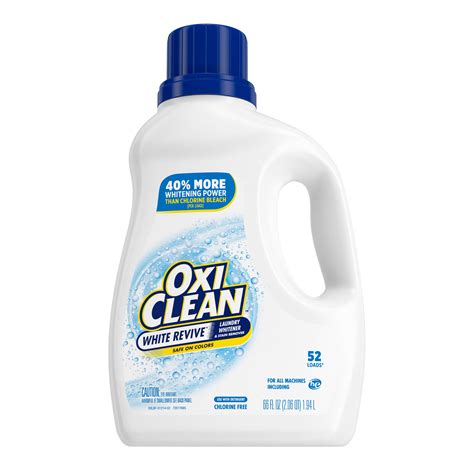 OxiClean Liquid Laundry Detergent White Revive tv commercials