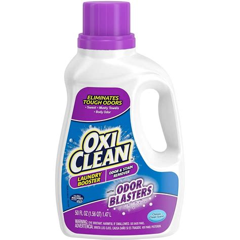 OxiClean Odor Blasters Versatile Stain & Odor Remover Laundry Booster tv commercials