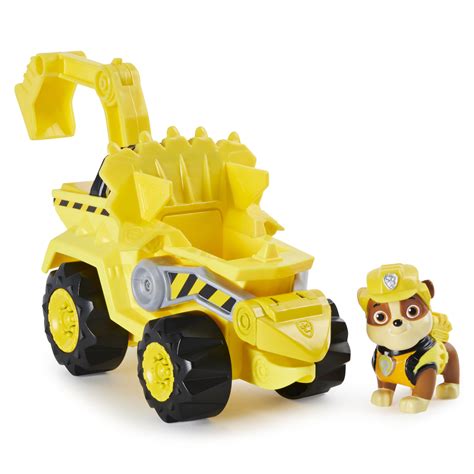 PAW Patrol Dino Rescue Rubble’s Deluxe Rev Up Vehicle 6059987 tv commercials