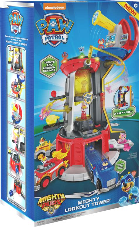 PAW Patrol Mighty Pups Mighty Lookout Tower tv commercials