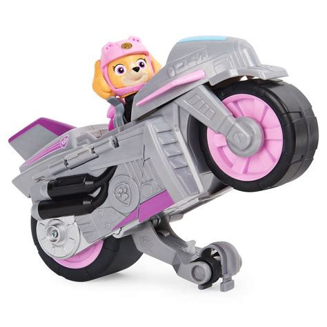 PAW Patrol Moto Pups Skye’s Deluxe Pull Back Motorcycle logo