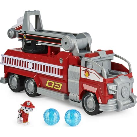 PAW Patrol The Movie Marshall Transforming City Fire Truck logo