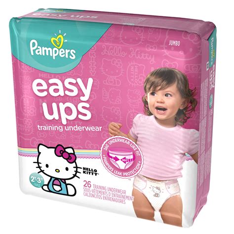 Pampers Easy Ups Training Underwear for Girls