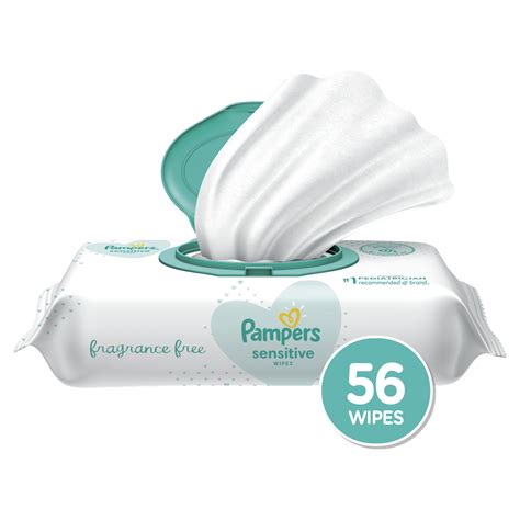 Pampers Sensitive Wipes logo