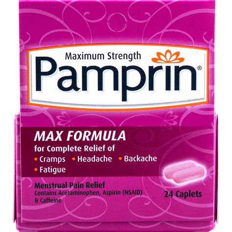 Pamprin Max Formula