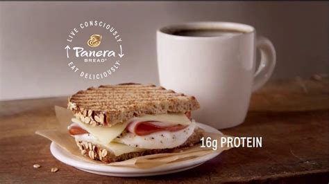 Panera Bread TV commercial - Breakfast Power Sandwich