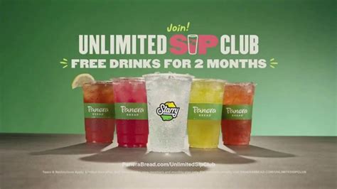 Panera Bread Unlimited Sip Club TV commercial - A Sip for Every Drip: Two Months